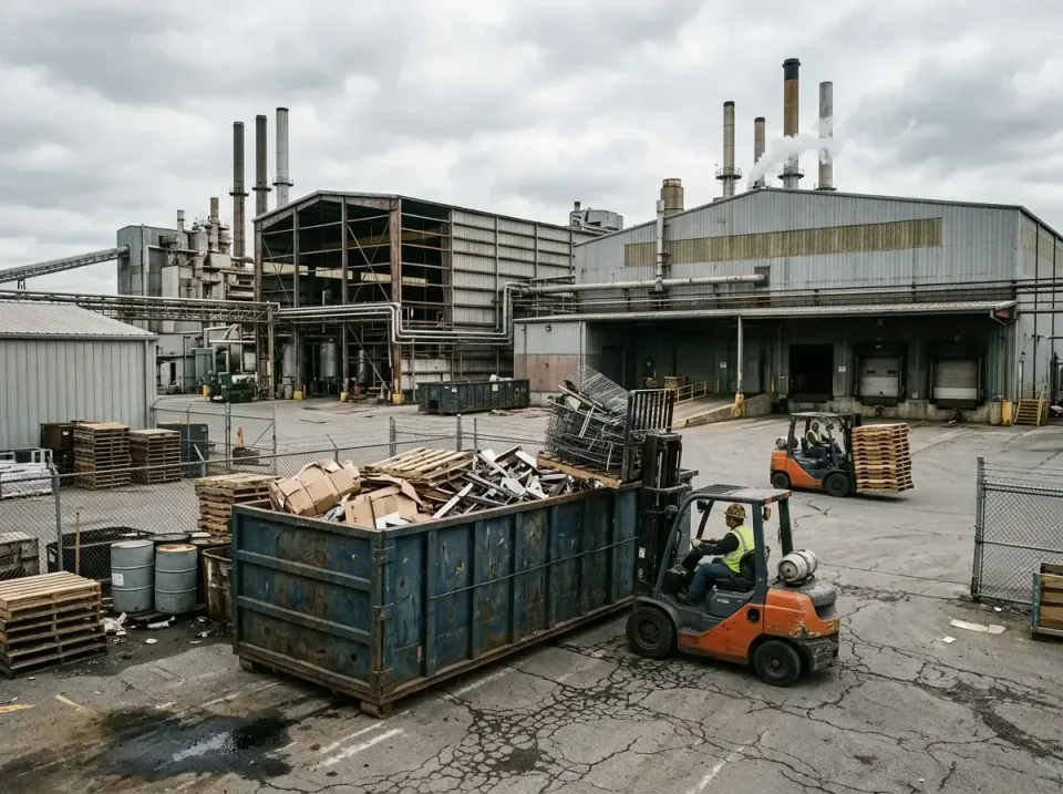 industrial-factory-scrap-conta-003 — frequently asked questions, Cheap Roll-off Dumpster Rentals in Bridgman, MI